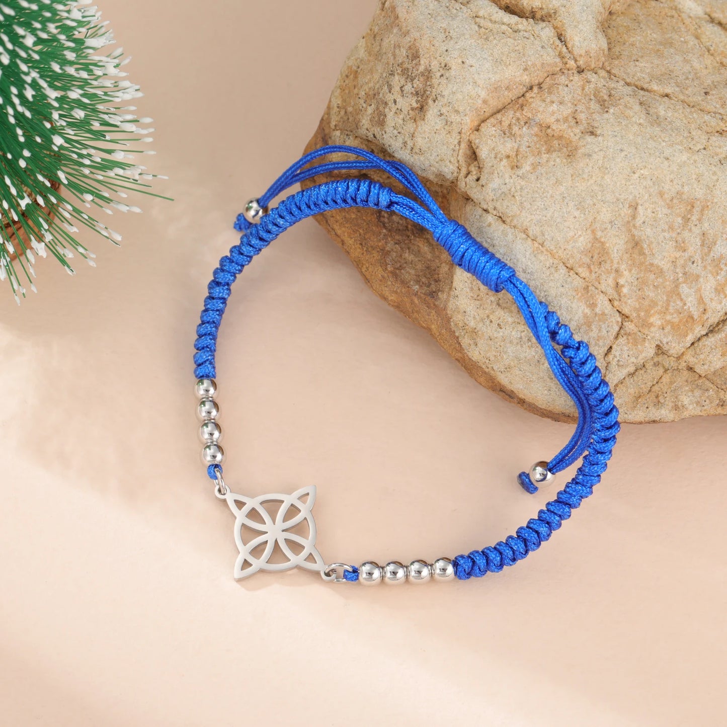 COOLTIME Colorful Rope Witch Knot Bracelet Adjustable Weaving Handmade Rope Amulet Bracelet Jewelry Birthday Gift Wholesale