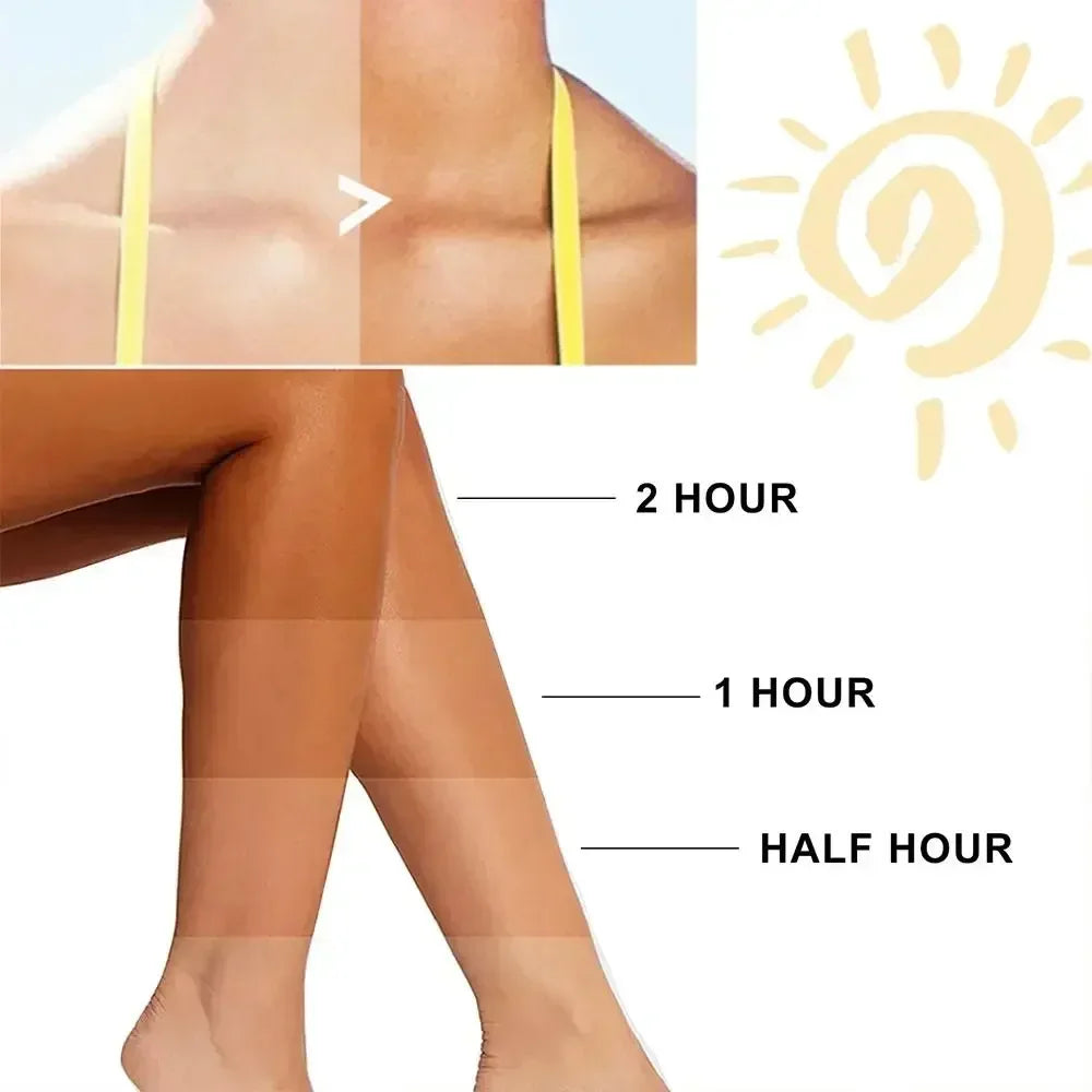 New Natural Tan Premium Shiny Brown Sunbeds Aloe Lotion Gel Brown Tanning Cream Accelerator Cream