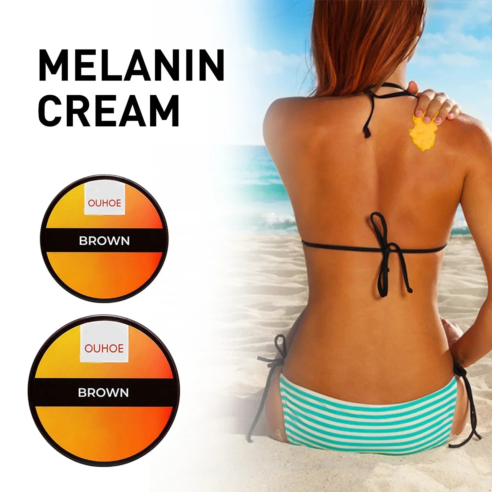 New Natural Tan Premium Shiny Brown Sunbeds Aloe Lotion Gel Brown Tanning Cream Accelerator Cream